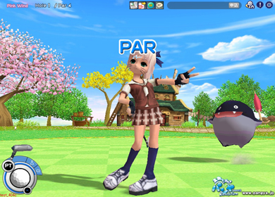 簡単操作のゴルフゲーム『スカッとゴルフパンヤ』